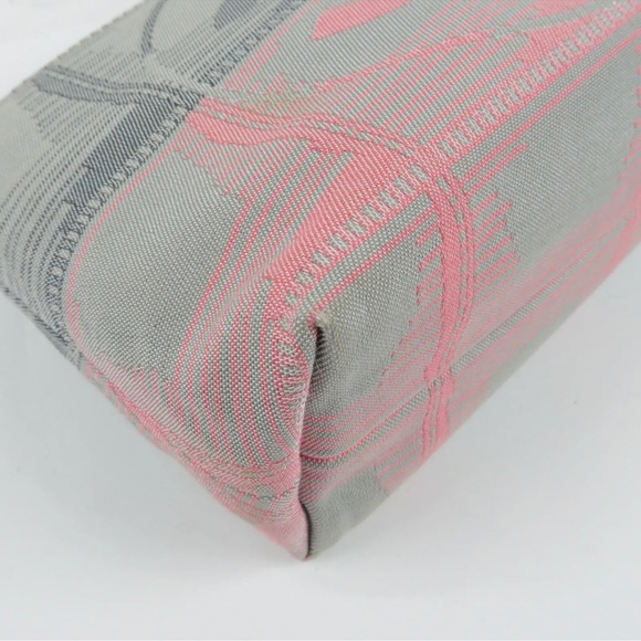 CHANEL Pouch Clutch Bag Gray Pink - Picture 6 of 12